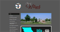 Desktop Screenshot of cityofwillard.org