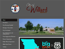 Tablet Screenshot of cityofwillard.org